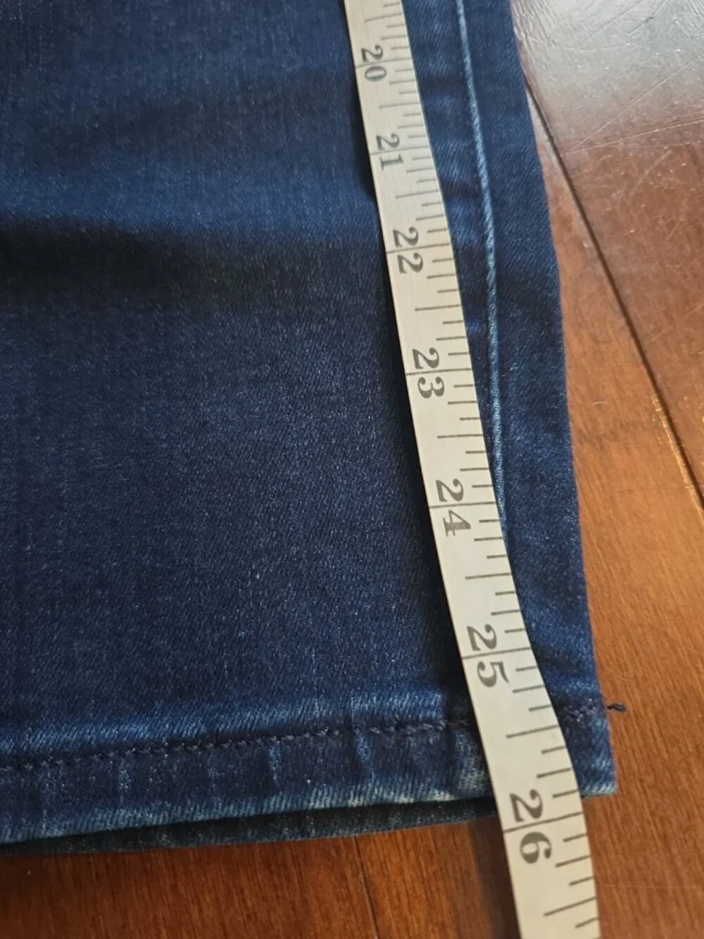 7 For All Mankind Gwenevere HW Super Skinny Jeans Cropped 30 W 26 L Santiago
